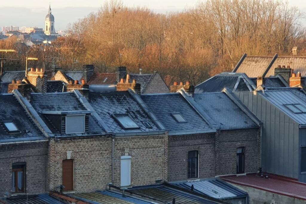 Maison Famille-Confort-Terrasse Jardin-Vue Cathedrale Amiens Exterior foto